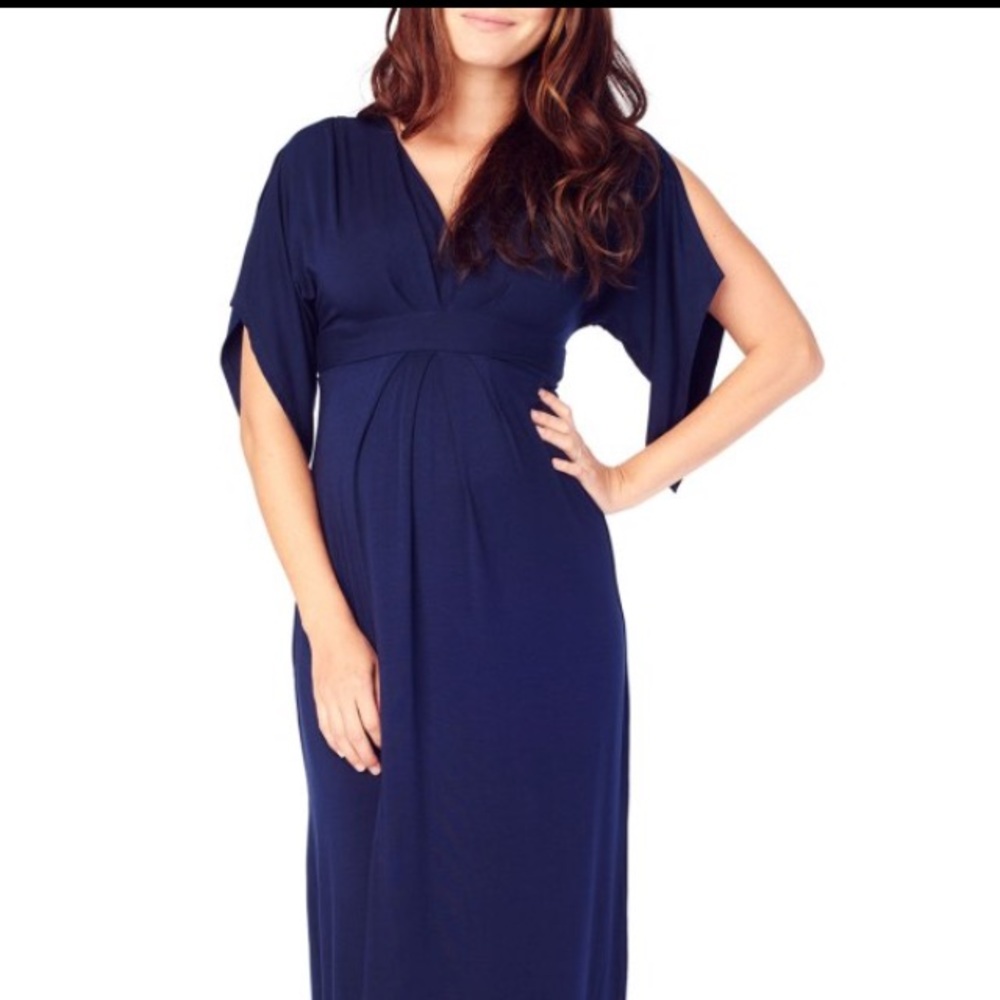 Maternity maxi dress